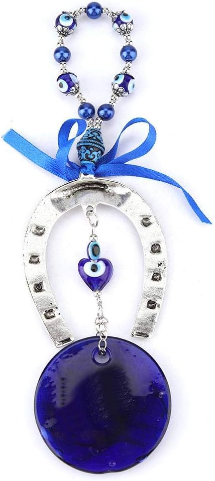 Turkish Blue Evil Eye Beads Amulet Pendant Home Decor