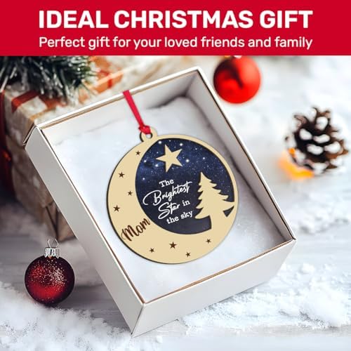 Mom in Heaven Memorial Christmas Ornament 2024