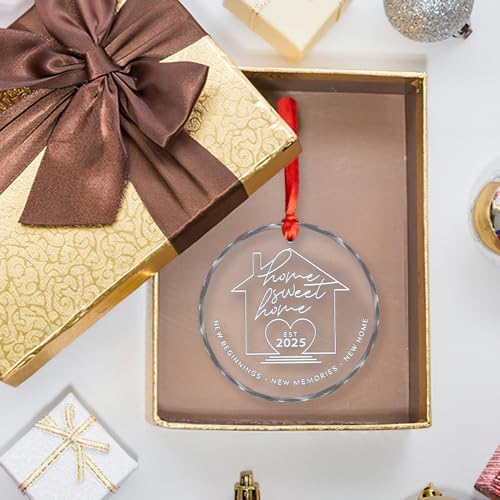 2025 New Home Acrylic Ornament Gift