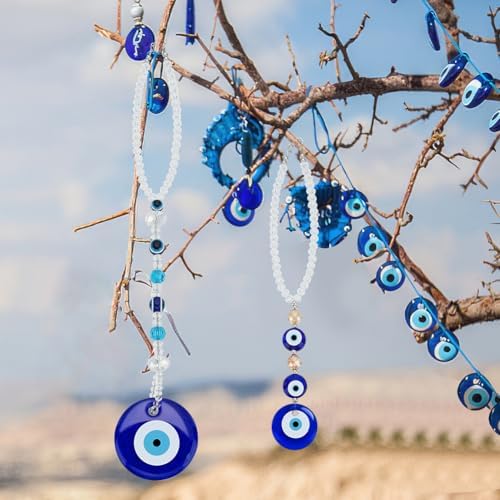 WEBEEDY 2 Style Evil Eye Car Hanging Ornament