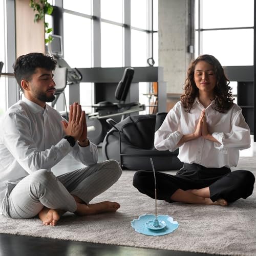 Sengocis Incense Holder for Sticks Ceramic Lotus Burner