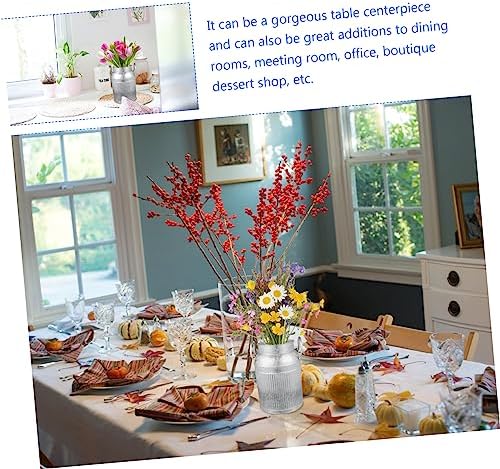 Vintage Farmhouse Flower Vase Decorative Home Office Decor