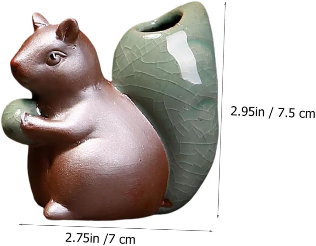 Retro Mini Ceramic Vase for Home Office Decor 1