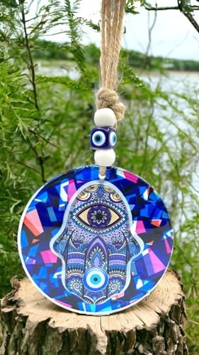 Generic Lucky vida Nazzar Hamsa Evil Eye Wall Hanging