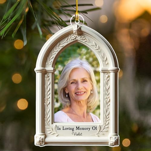 Personalized Memorial Ornament - Custom Acrylic Keepsake