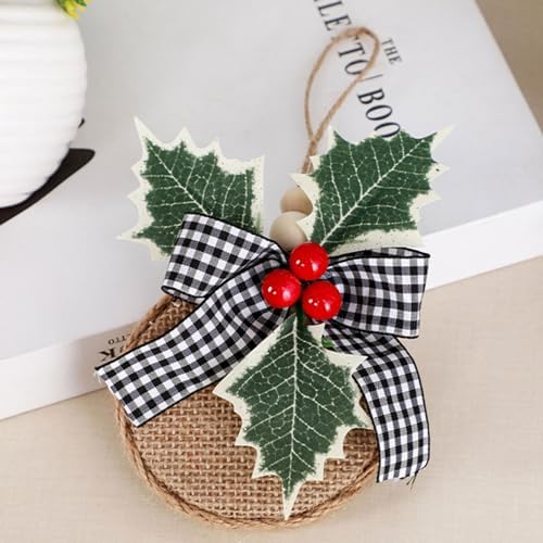 Christmas Wreath Door Hanger for Front Door Decoration
