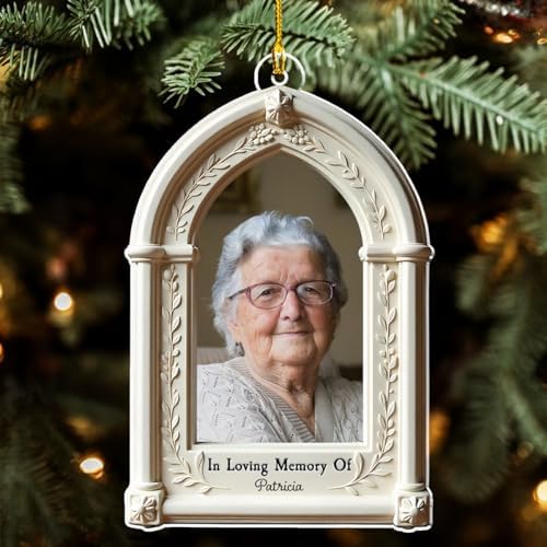 Personalized Memorial Ornament - Custom Acrylic Keepsake