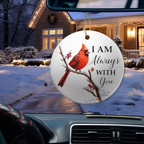 Always with You Red Cardinal Christmas Ornament