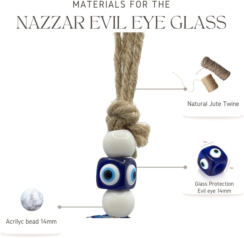 Lucky Life Evil Eye Wall Decoration 5 Inch