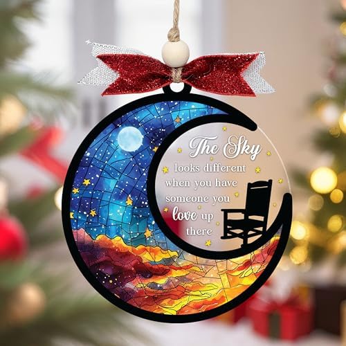 HONOCOOLS H49 Memorial Christmas Ornament - Sympathy Gift for Loss of Loved One