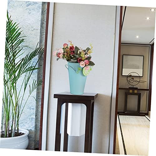 Iron Flower Vase for Home Decoration Rustic Style