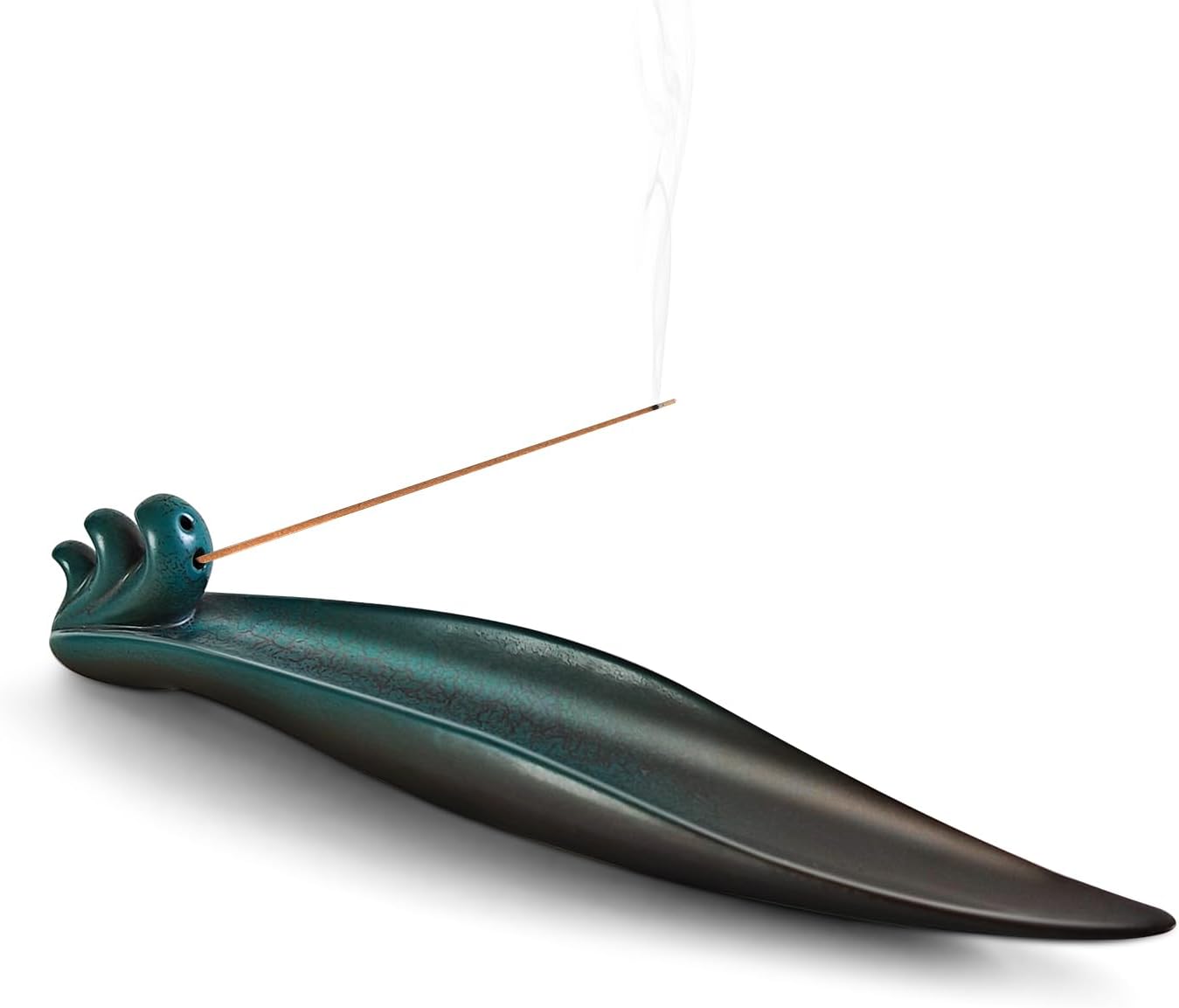 Minimalist Wave Incense Holder for Sticks