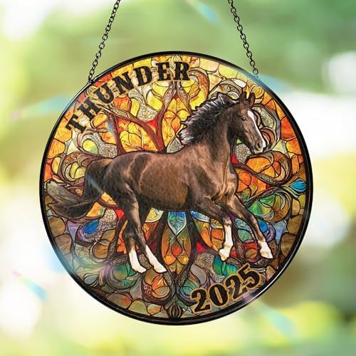 Personalized Pet Portrait Sun Catcher Window Decor