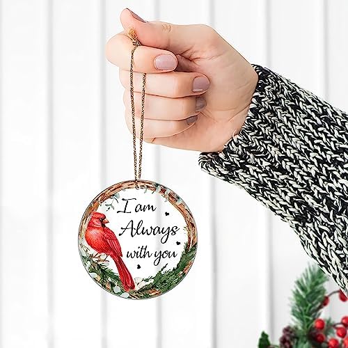 HYTURTLE Memorial Cardinal Christmas Ornament - Sympathy Gift for Loss of Loved Ones