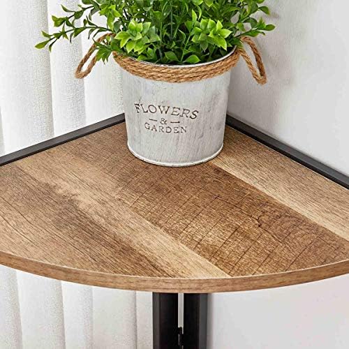 FATORRI Tall Corner Shelf with 5 Tiers