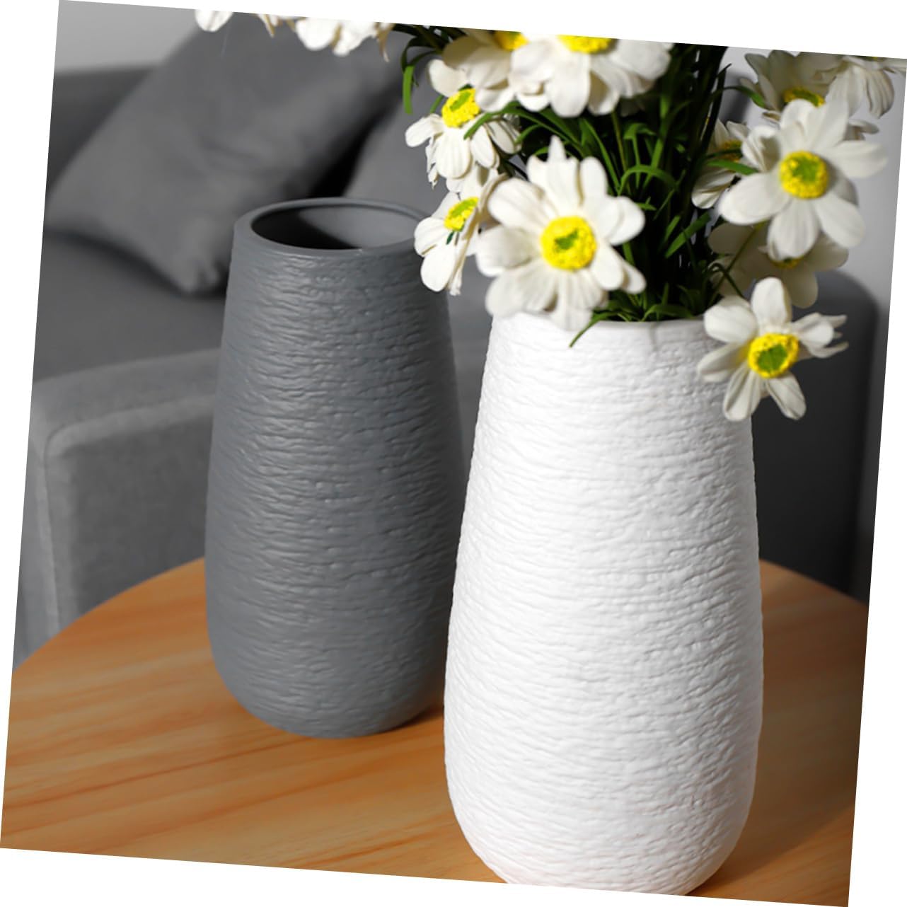 Simple Vase for Flowers Ceramic Vase Elegant Decorative Pot for Hotel and Home 1