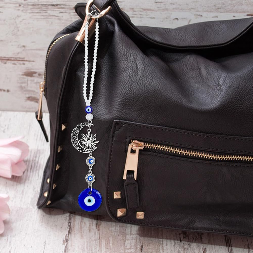 DICOSMETIC 2Pcs Evil Eye Car Hanging Ornament