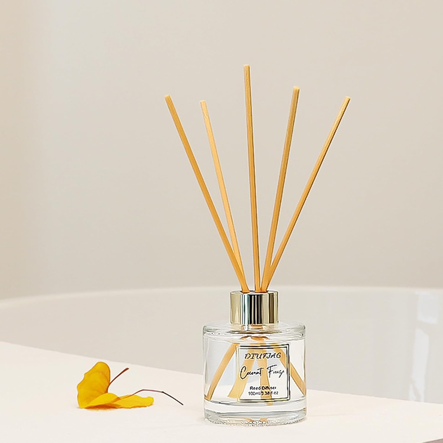 100ml Coconut Scent Diffuser with 6 Fiber Sticks