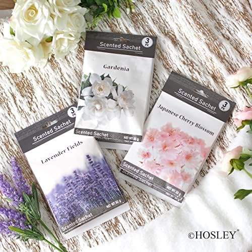 Hosley Gardenia Scented Sachets Set of 12