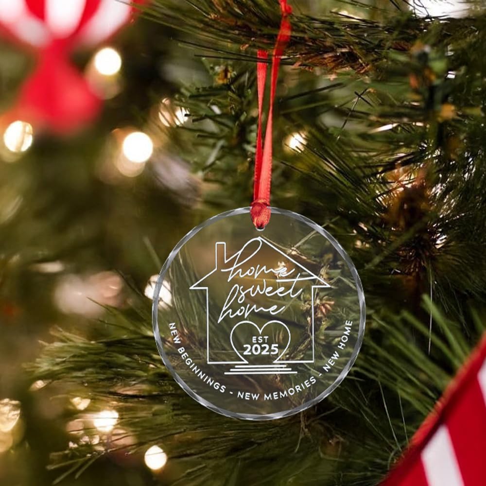 2025 New Home Acrylic Ornament Gift