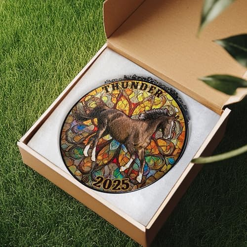 Personalized Pet Portrait Sun Catcher Window Decor