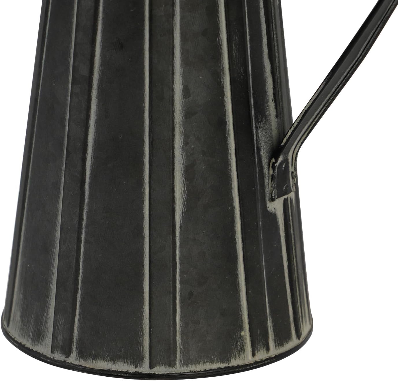 Rustic Metal Milk Jug Vase for Home Dcor