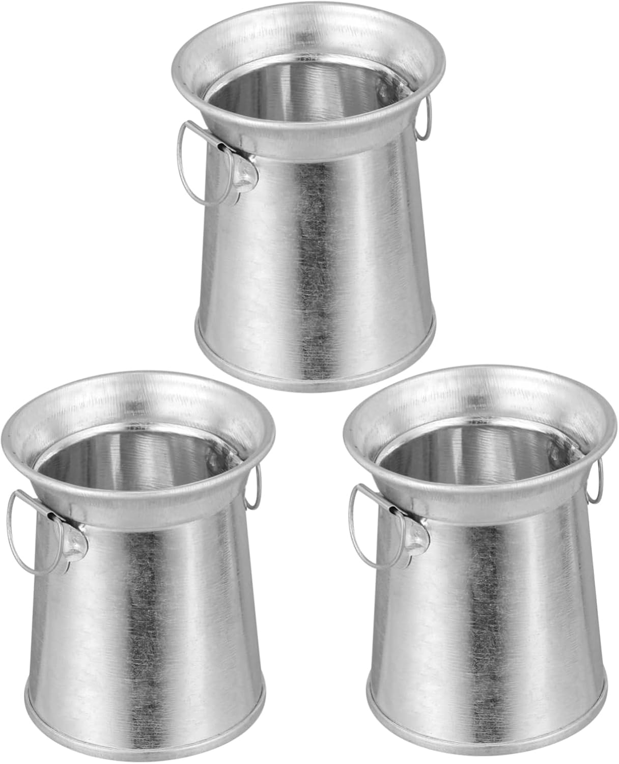 3pcs Iron Art Flower Pot Bucket Planter for Garden