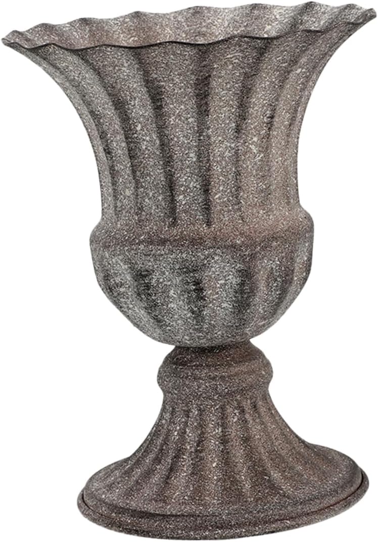 Vintage Metal Flower Vase for Home Decor and Wedding Centerpieces