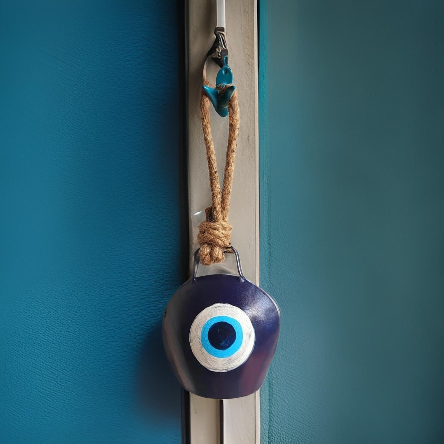 Evil Eye Bell Hanging for Home Protection and Decor