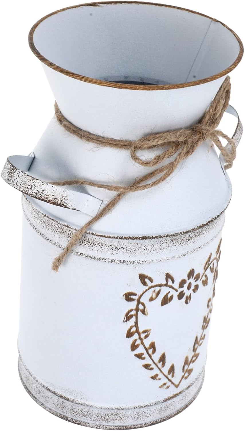 STOBAZA 3pcs Vintage Flower Vase with Leaf Design