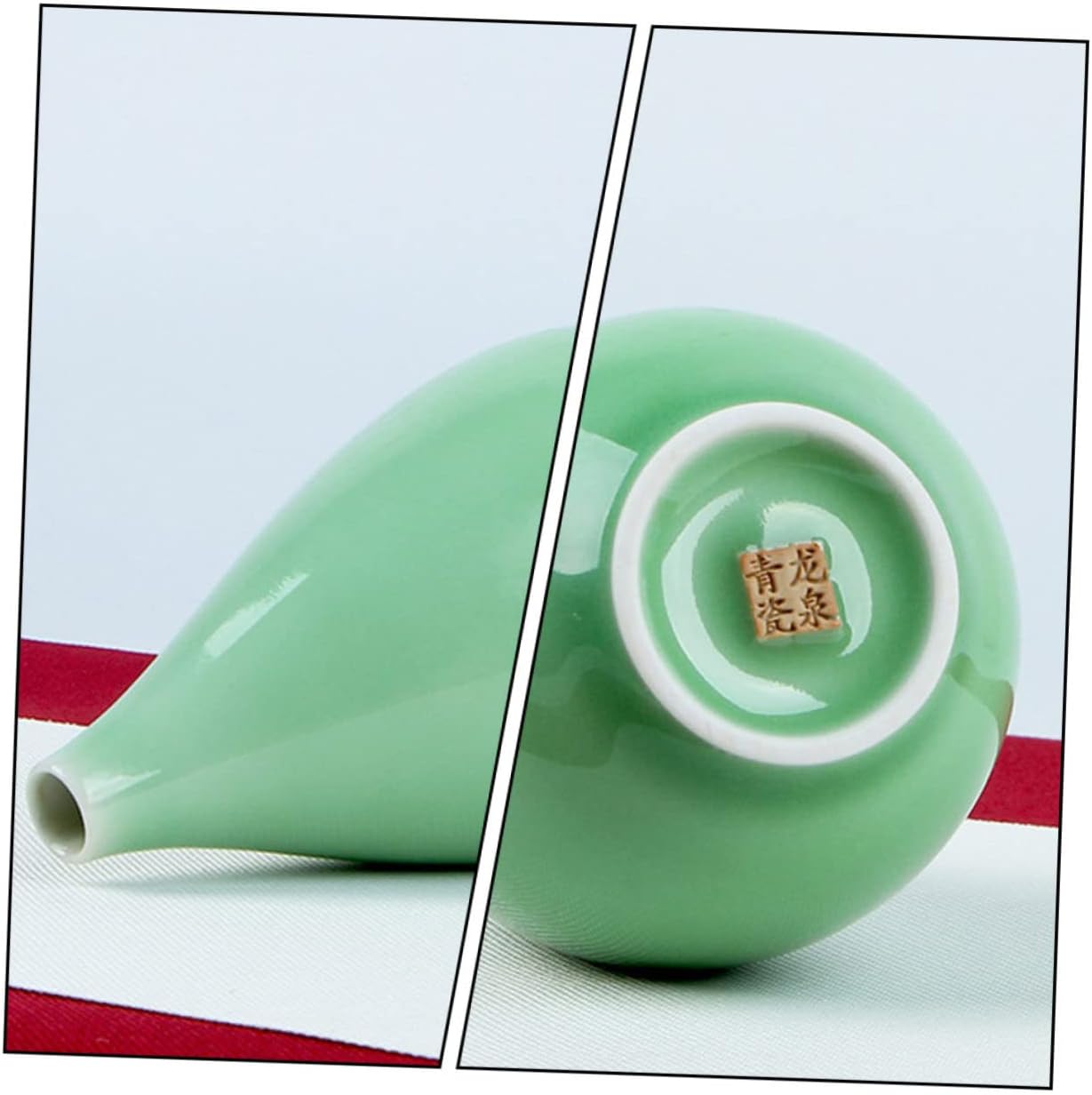 Stobaza Chinoiserie Ceramic Vase for Flowers and Decor