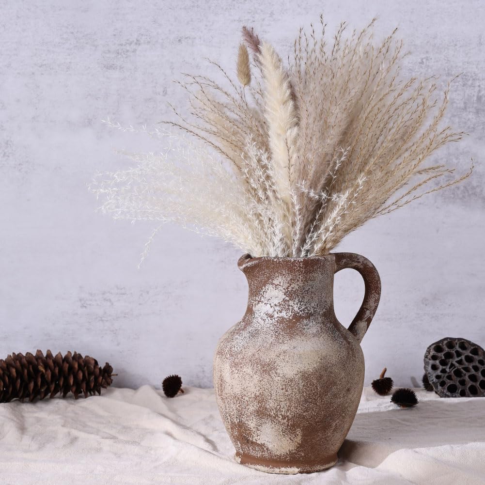 Rustic Farmhouse Ceramic Vase 81 Inch Tall