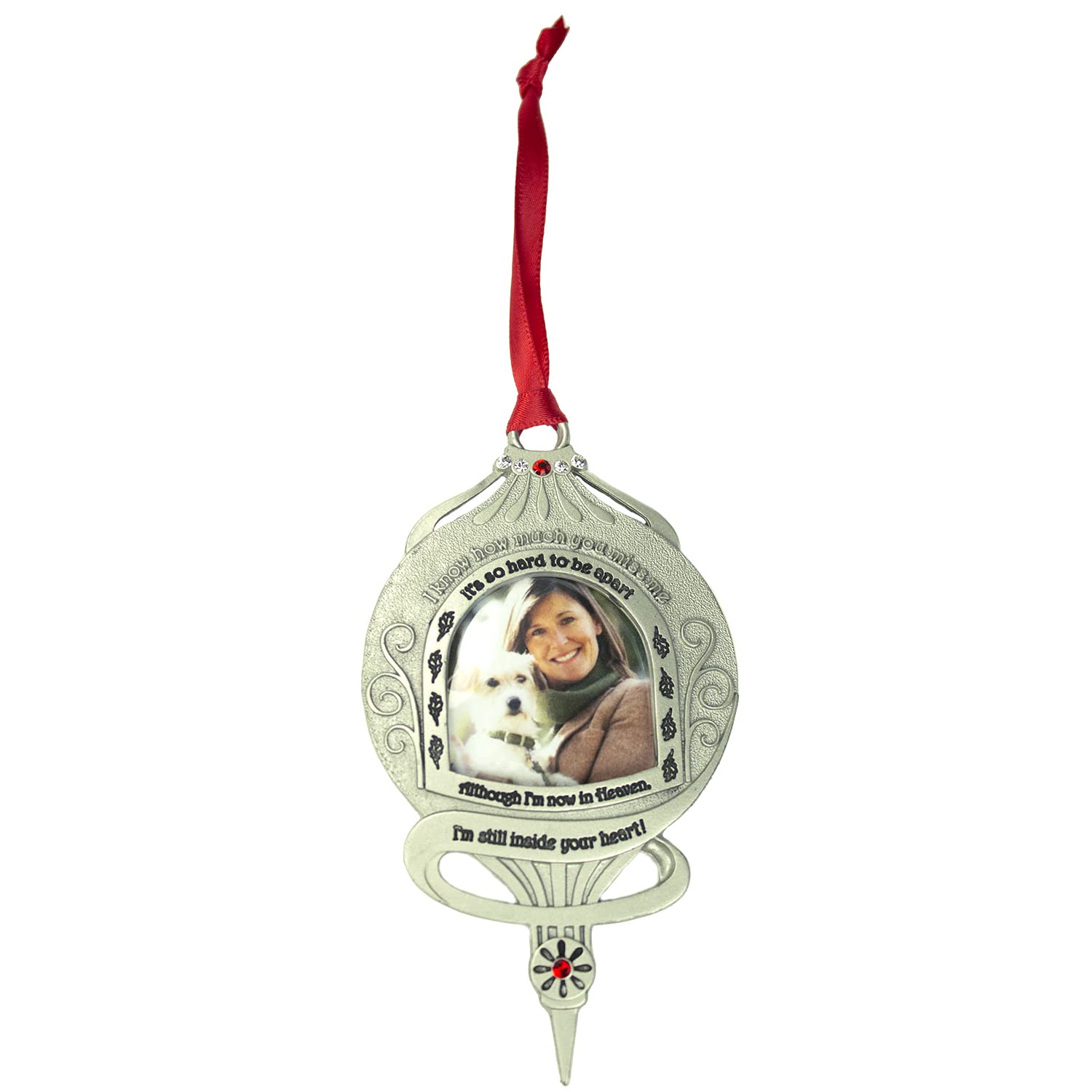 Memorial Photo Frame Ornament Still Inside Your Heart