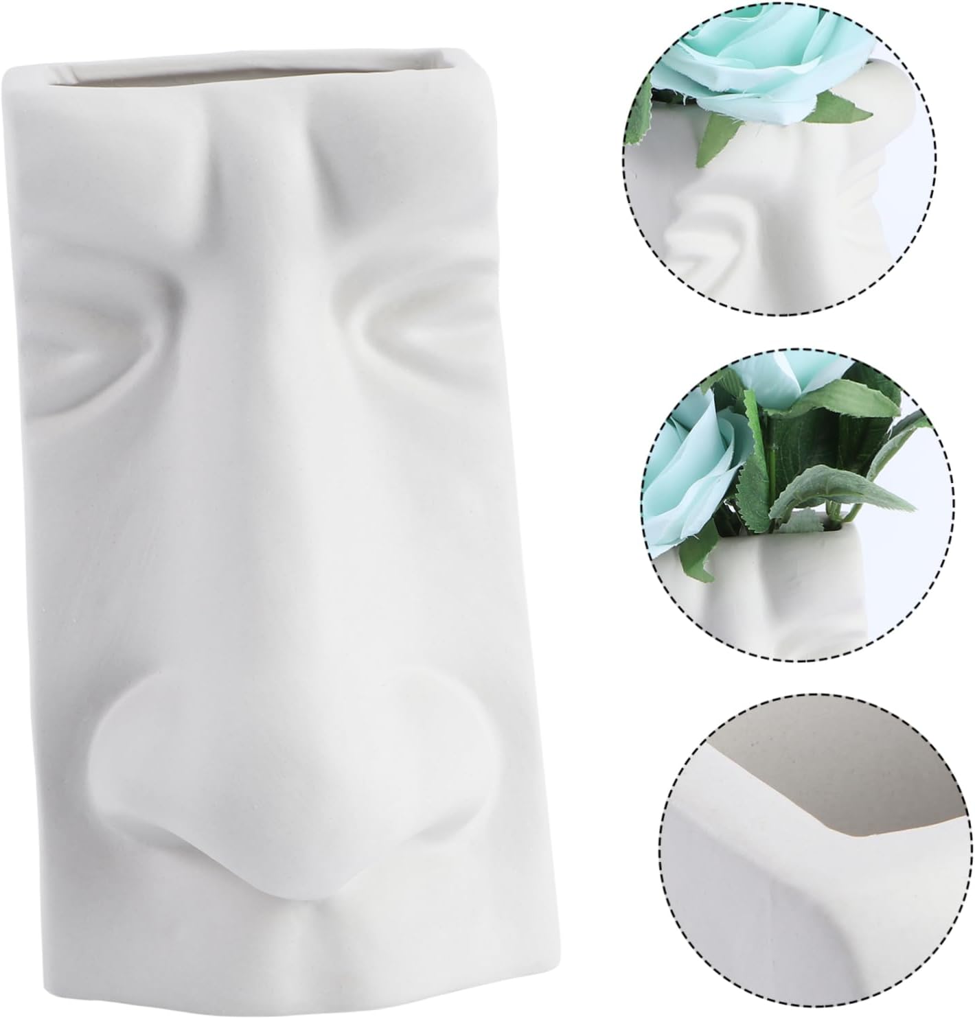 Elegant Ceramic Flower Vase for Home and Office Decor