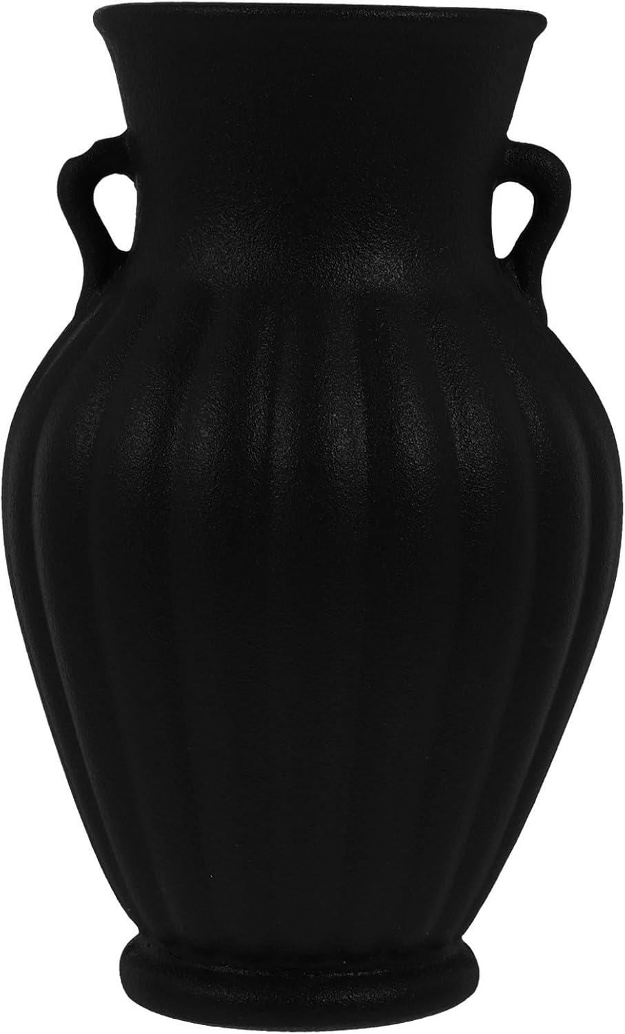 VOSAREA White Ceramic Floral Pitcher Vase
