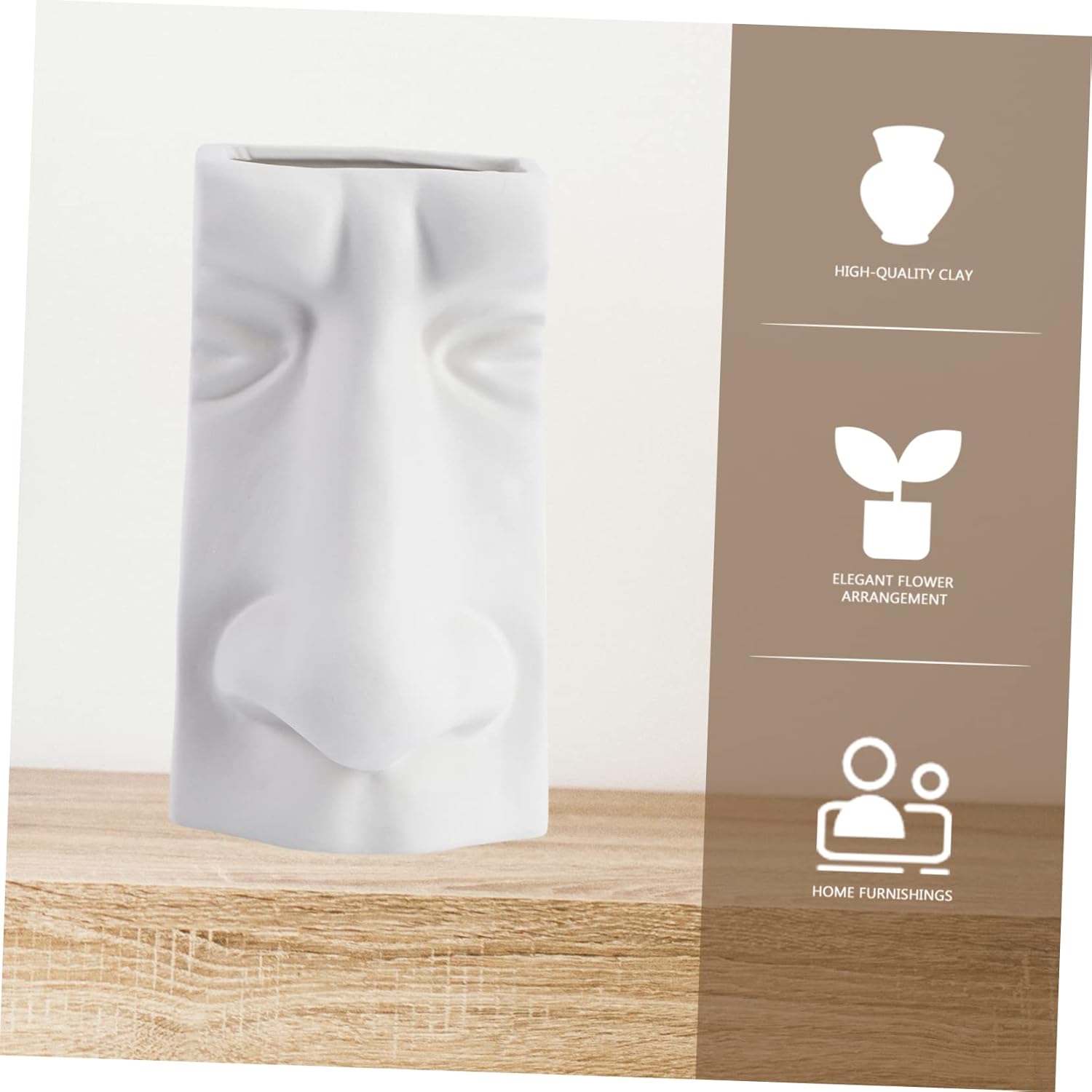 Elegant Ceramic Flower Vase for Home and Office Decor