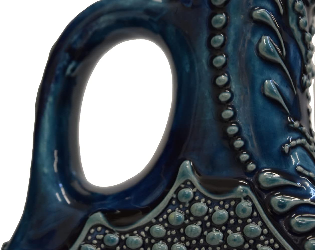 Ocean Blue Beta Hittite Ceramic Vase