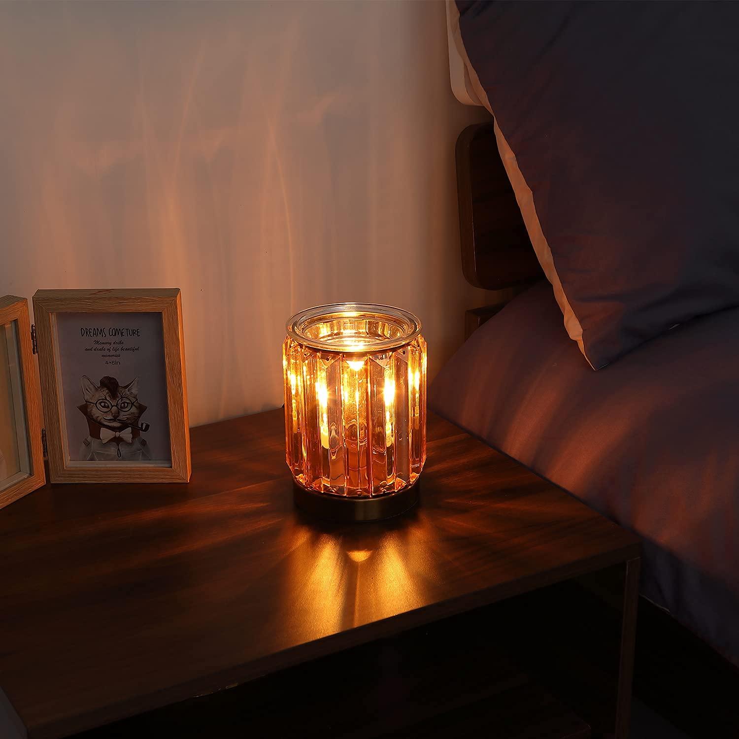 Leyoue Golden Melting Heater Electric Wax Warmer Aroma Lamp