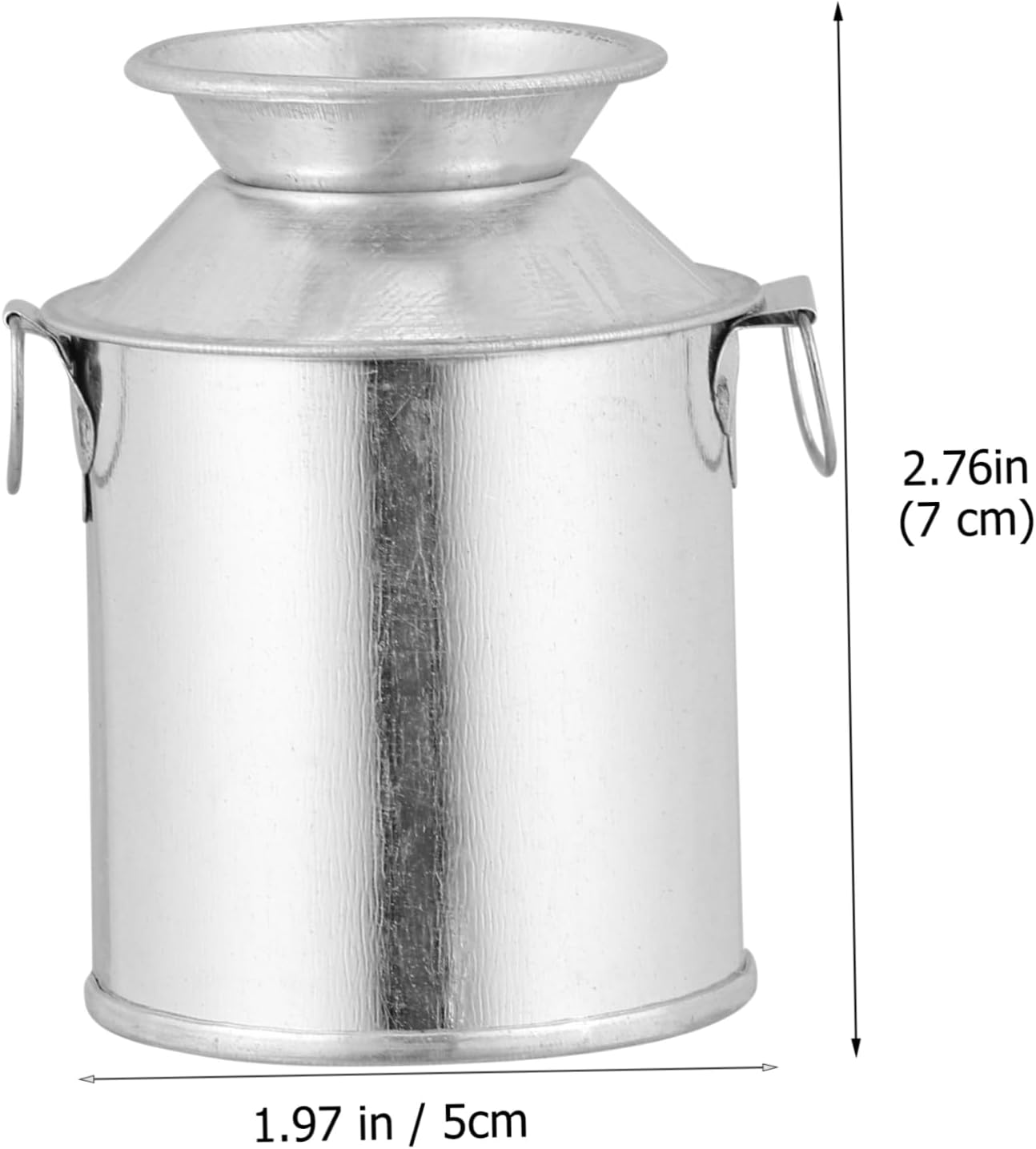 STOBAZA 3pcs Vintage Iron Art Flower Bucket Rustic Planter Containers for Home Decor Dried Plants