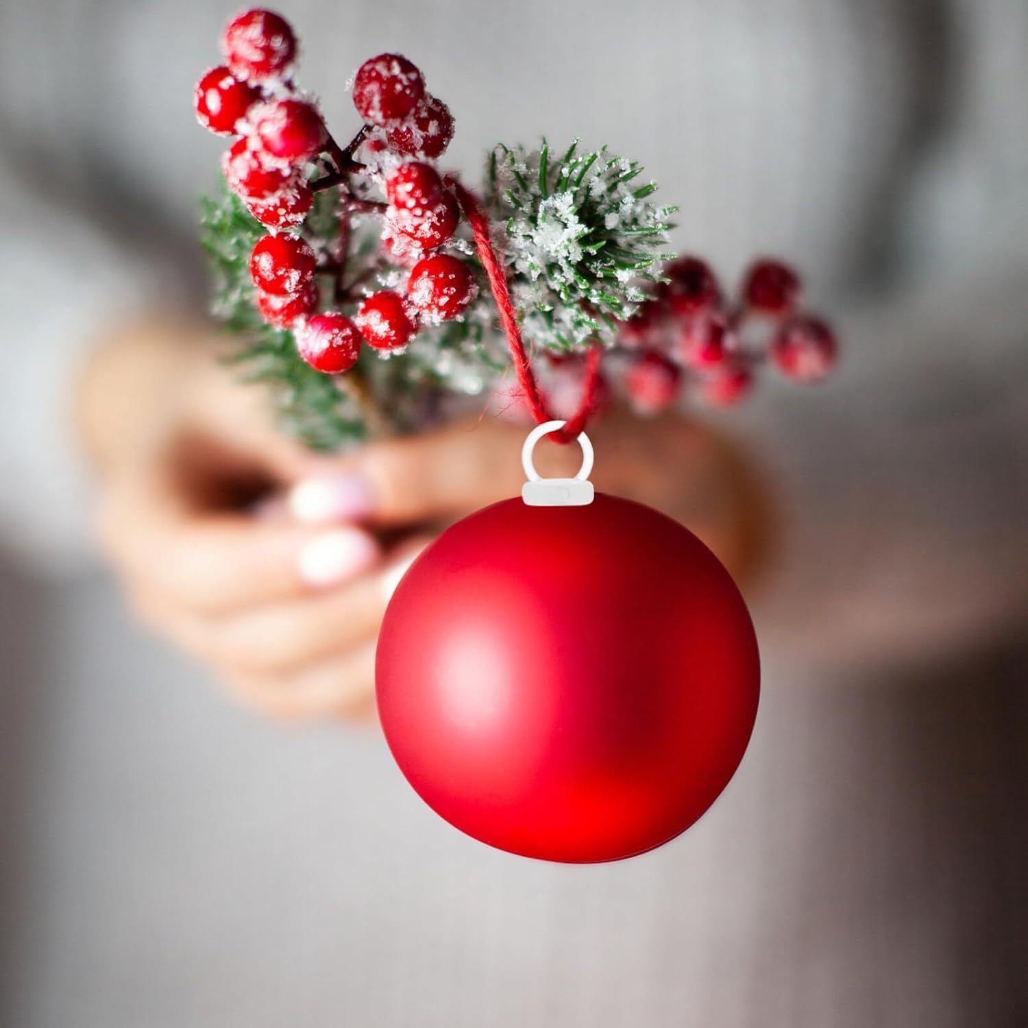 Christmas Foam Ornaments Hanger Caps 100pcs
