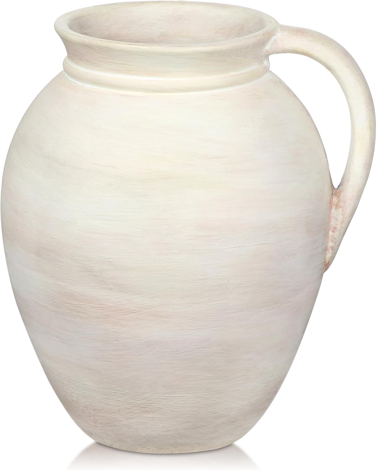 Ceramic Rustic Farmhouse Vase - 71 Inch Centerpiece Pitcher