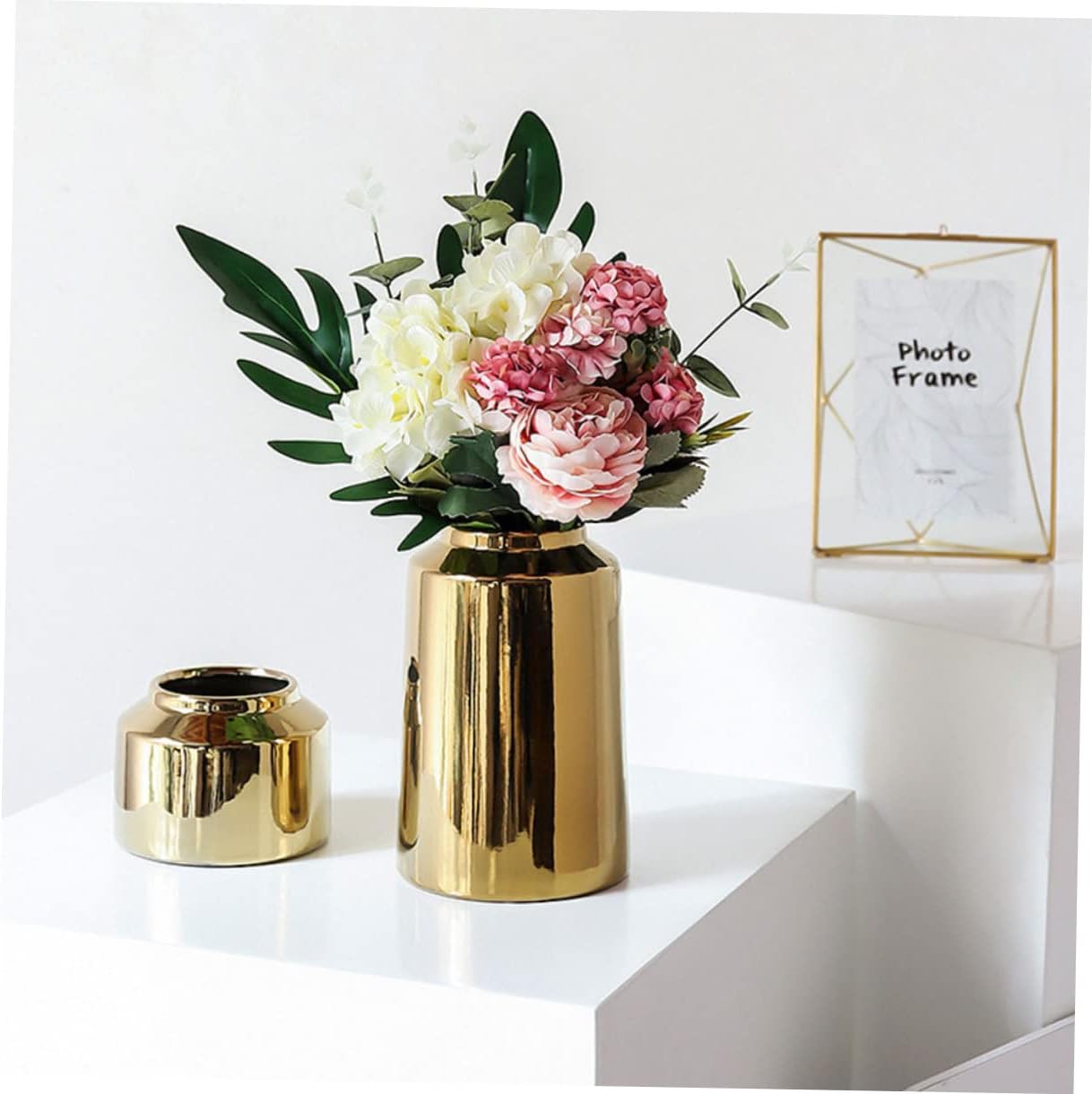 STOBAZA Simple Ceramic Flower Vase for Home Decor