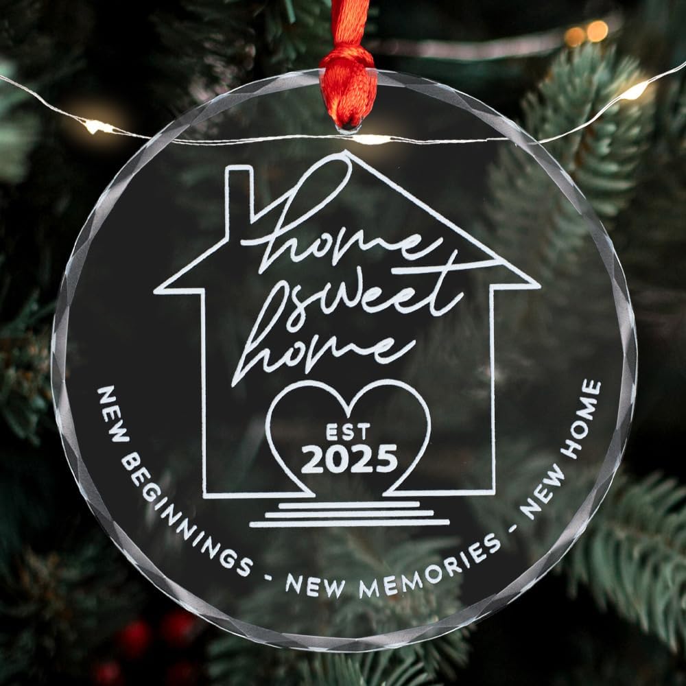 2025 New Home Acrylic Ornament Gift