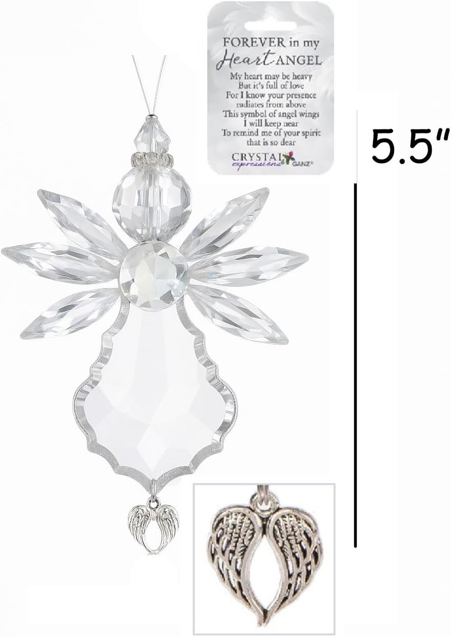 Personalized Guardian Angel Acrylic Suncatcher Ornament