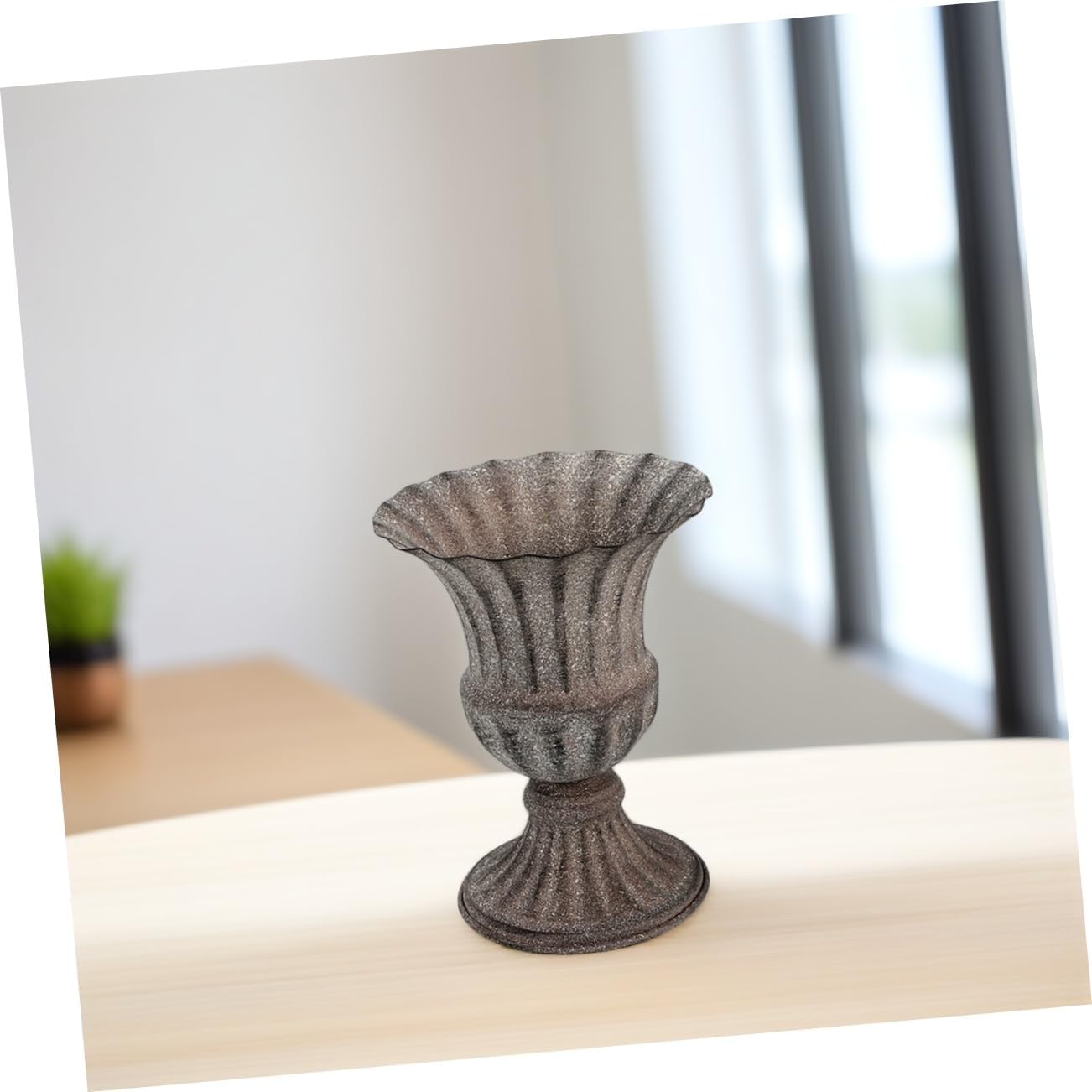 Vintage Metal Flower Vase for Home Decor and Wedding Centerpieces