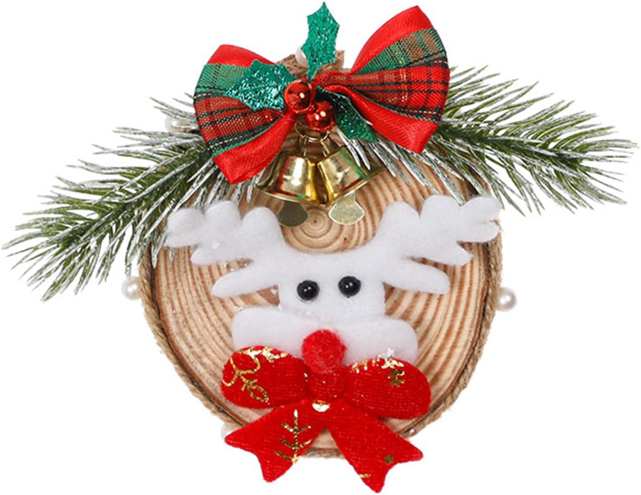 Christmas Wreath Door Hanger for Front Door Decoration