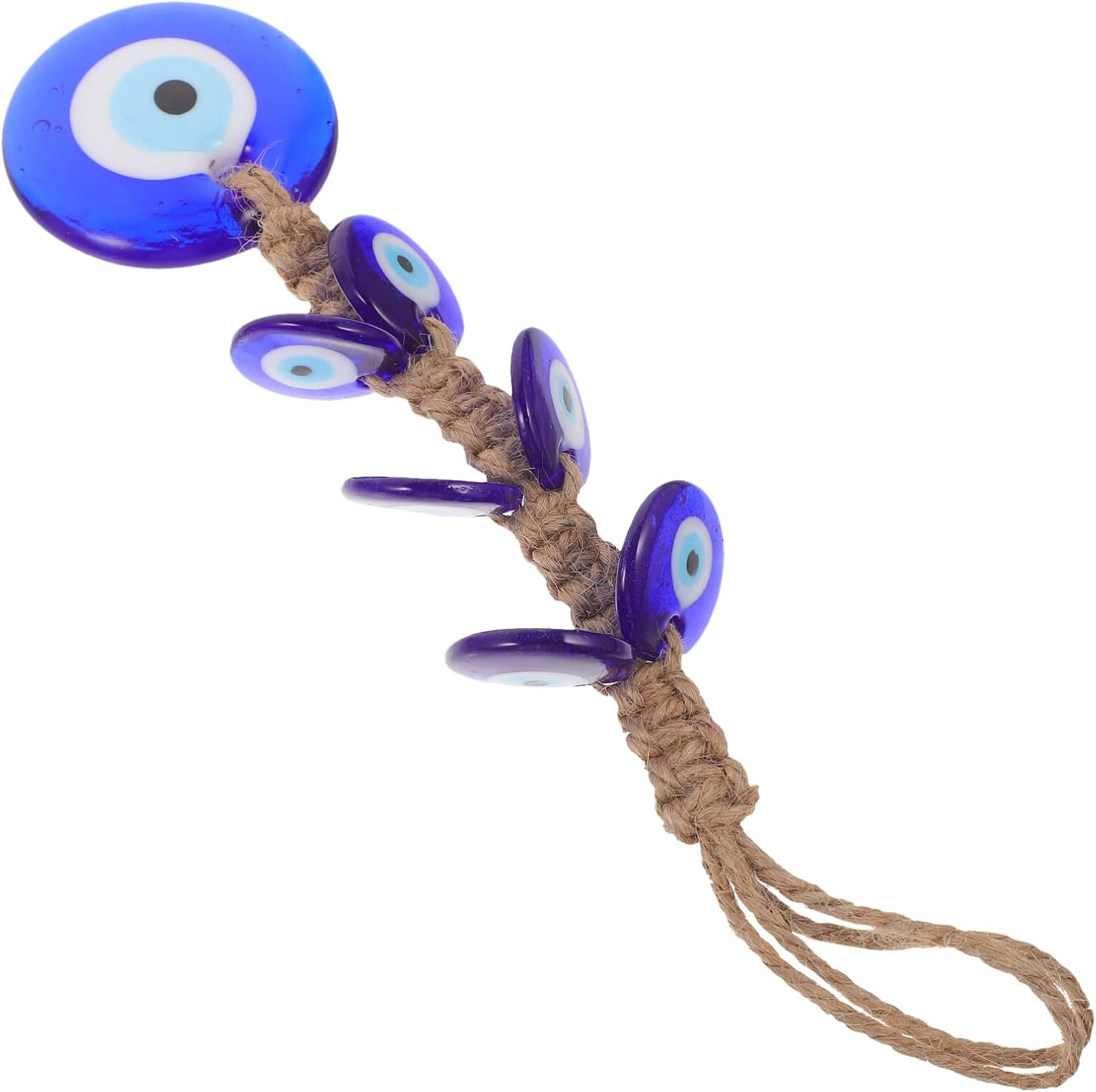 Cabilock 4pcs Evil Eye Glass Hanging Ornament