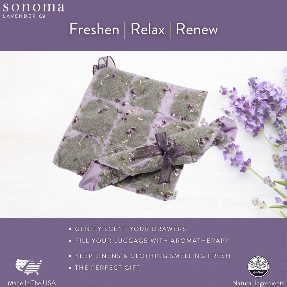 Sonoma Lavender Dried Lavender Sachet Liner for Home Use