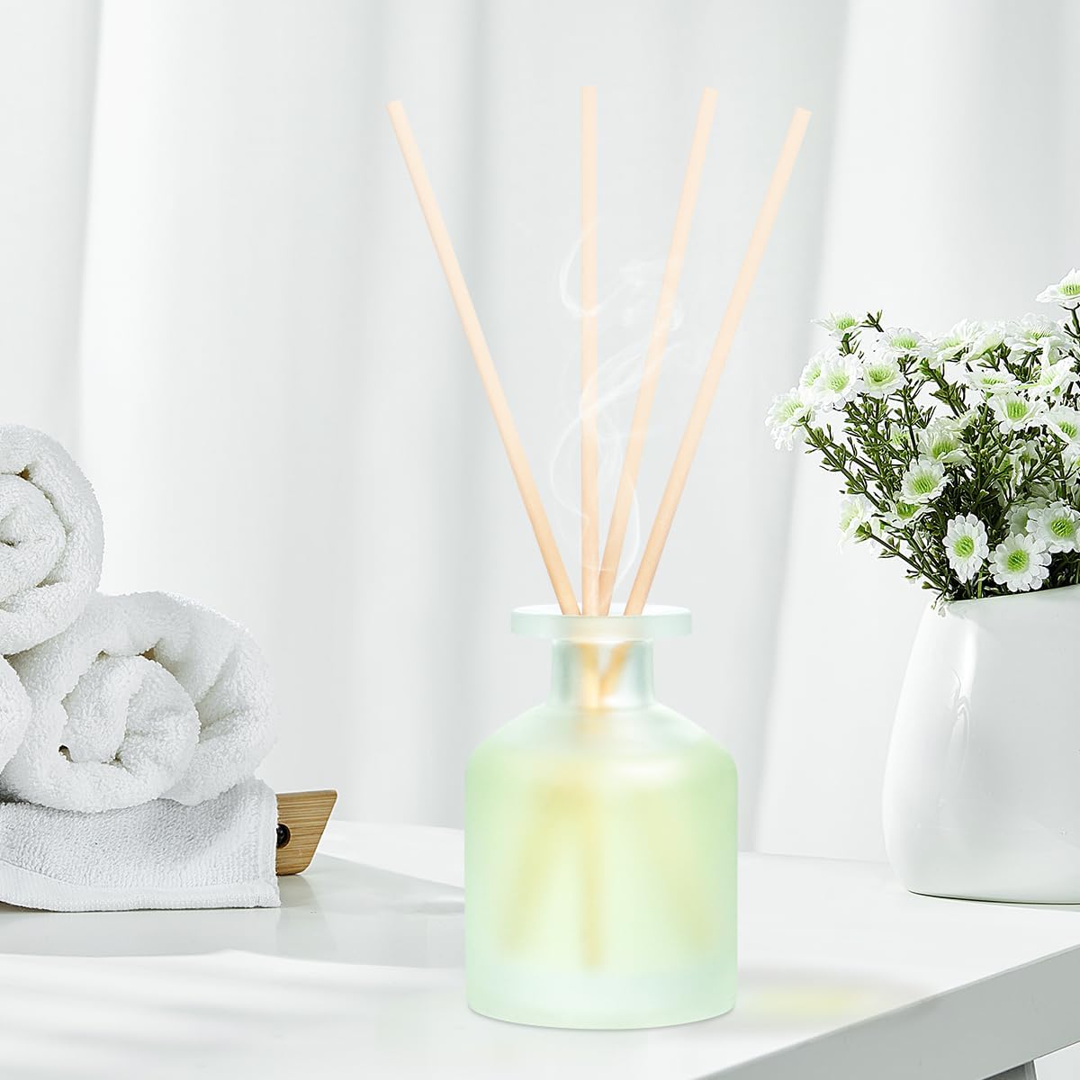 Clean Linen Reed Diffuser Set 2 Pack 16 Sticks
