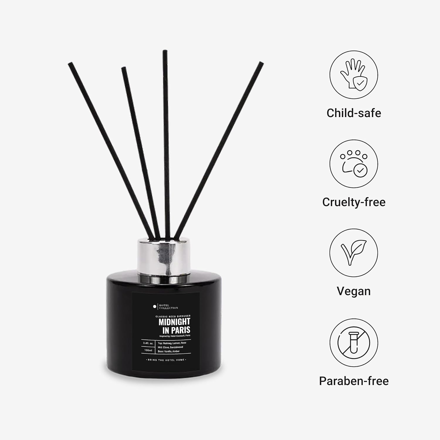 Hotel Collection Midnight in Paris Reed Diffuser Oil Blend